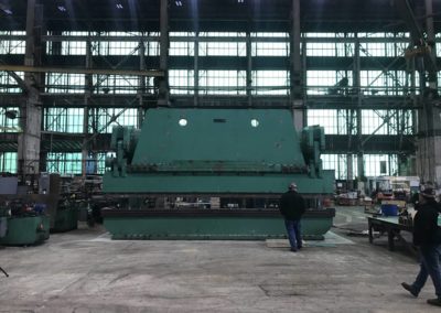 Huge 2500T Capacity Press Brake Install