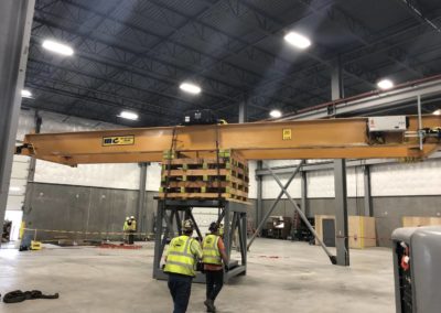 Large Overhead Crane Install